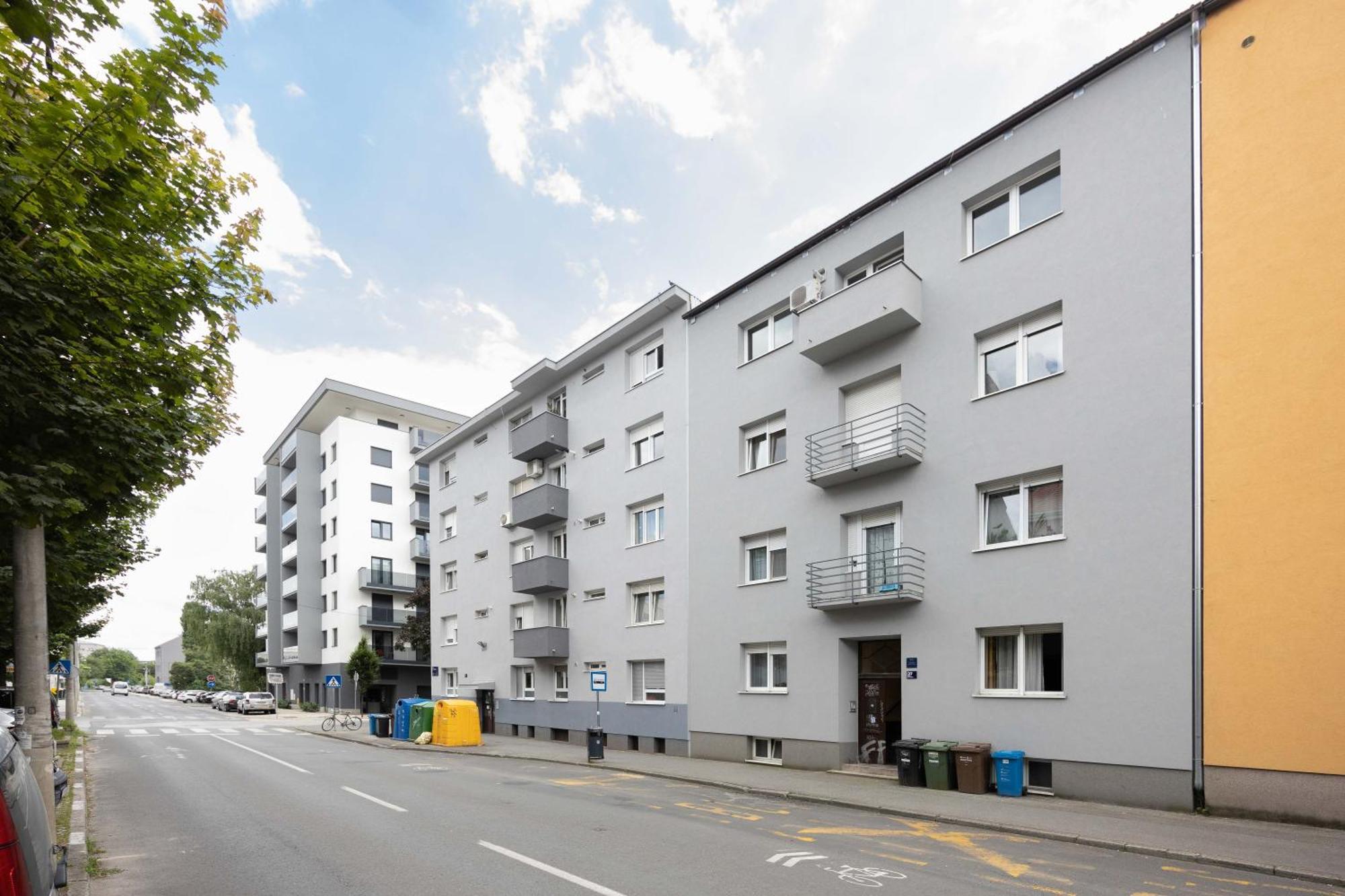 Modern Studio Near City Center Zágráb Kültér fotó